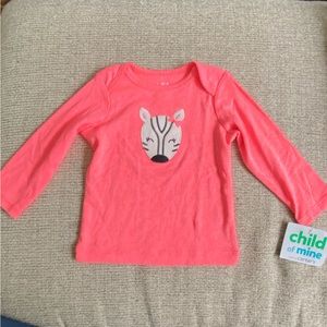 NWT Child of Mine Baby Girl Shirt 3-6 months